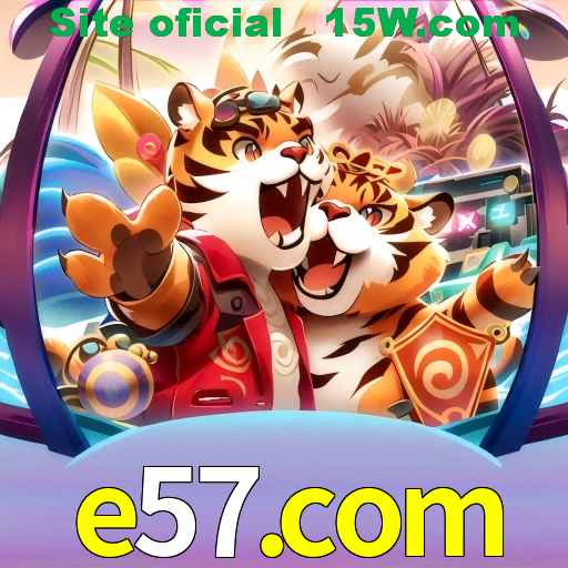 Imagem promocional da e57.com mostrando a plataforma e suas vantagens